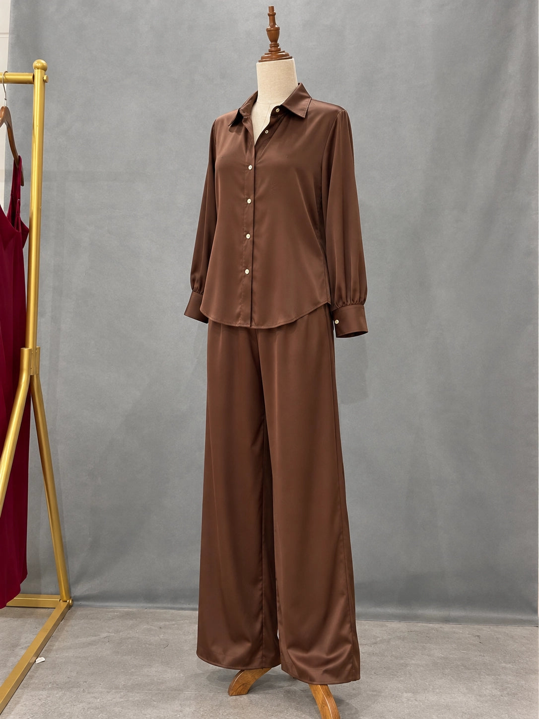 Relaxed Mulberry Silk Pajama Set | Handmade Silk Lounge Set for Sleep, Home & Casual Wear