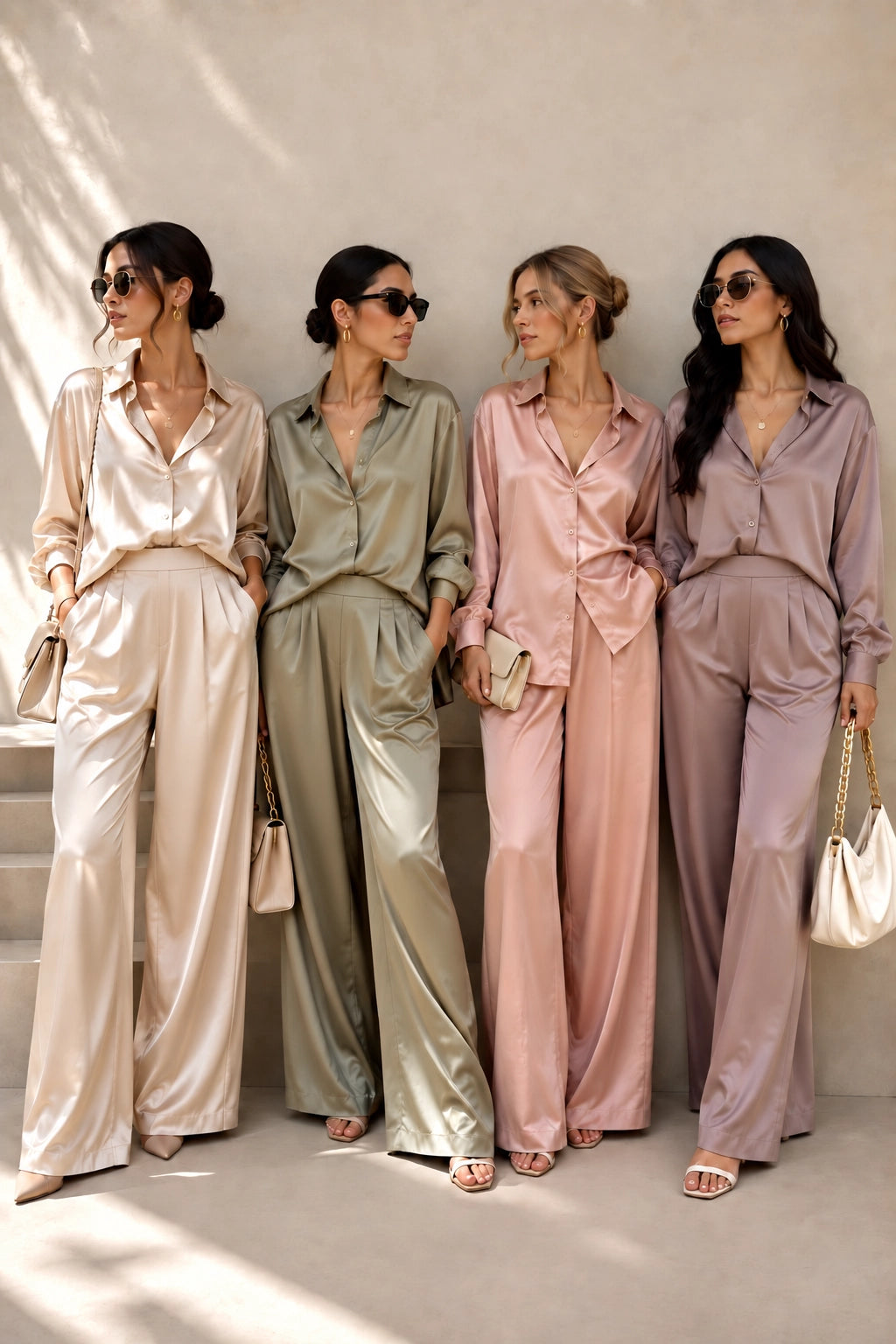 Relaxed Mulberry Silk Pajama Set | Handmade Silk Lounge Set for Sleep, Home & Casual Wear